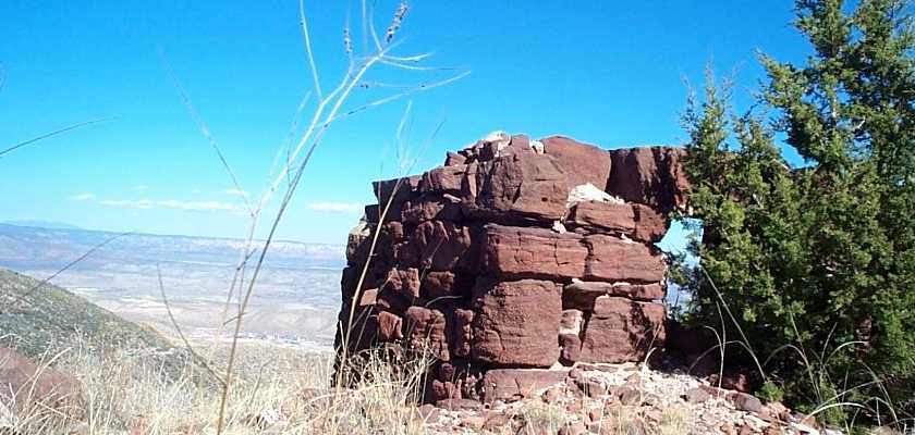 To the West you can see the High Water Mark